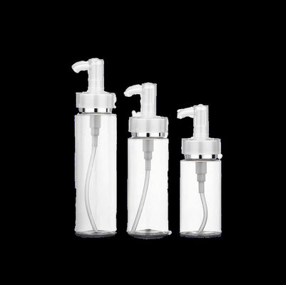 Acrylic 160ml Lotion Dispenser Bottle Silk Screen 200ml Empty Bottles