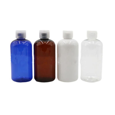 HDPE Brown Plastic Lotion Bottles 500ml Shampoo Container Bottles