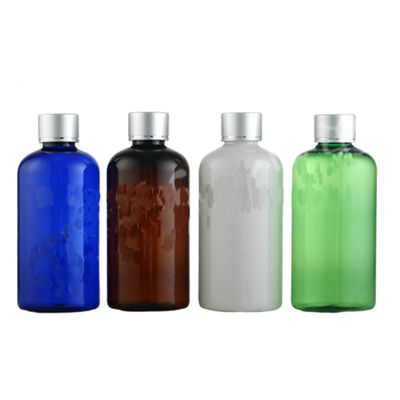Amber 500ml Lotion Pump Bottles UV Electroplated 4oz Clear Lotion Bottles