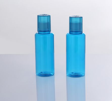 Flat 250ml Plastic Mouthwash Bottle PE Pink Mini Mouthwash Bottles