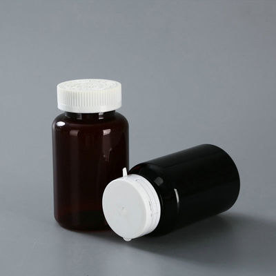 Health Care Brown Pet Bottle Medicine Packaging Bottle 200ml 225ml