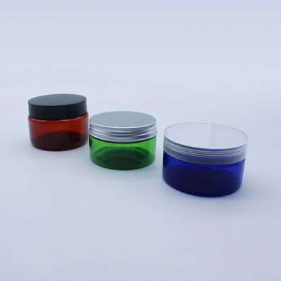 1oz 2oz Color Customized Wide Mouth Bottle PET Plastic Cream Jar