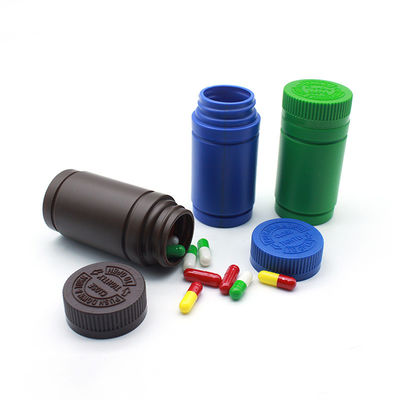 Customized HDPE Plastic Medicine Bottles With Child Resistant Cap