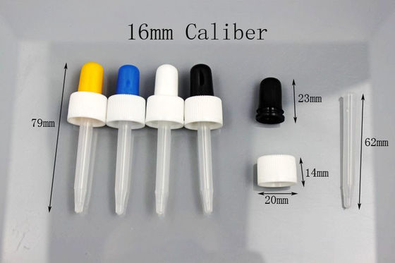 Trong suốt 60ml Chai nhỏ giọt bằng nhựa UV mạ điện