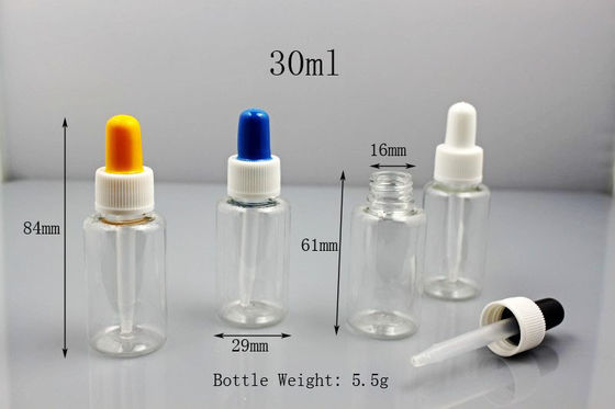 Chai thuốc nhỏ giọt 60ML Silicone cao su hổ phách