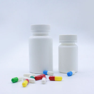 PE 100ml Chai thuốc nhựa nhỏ Miệng rộng Dập nóng